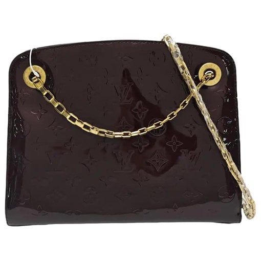 Patent leather handbag