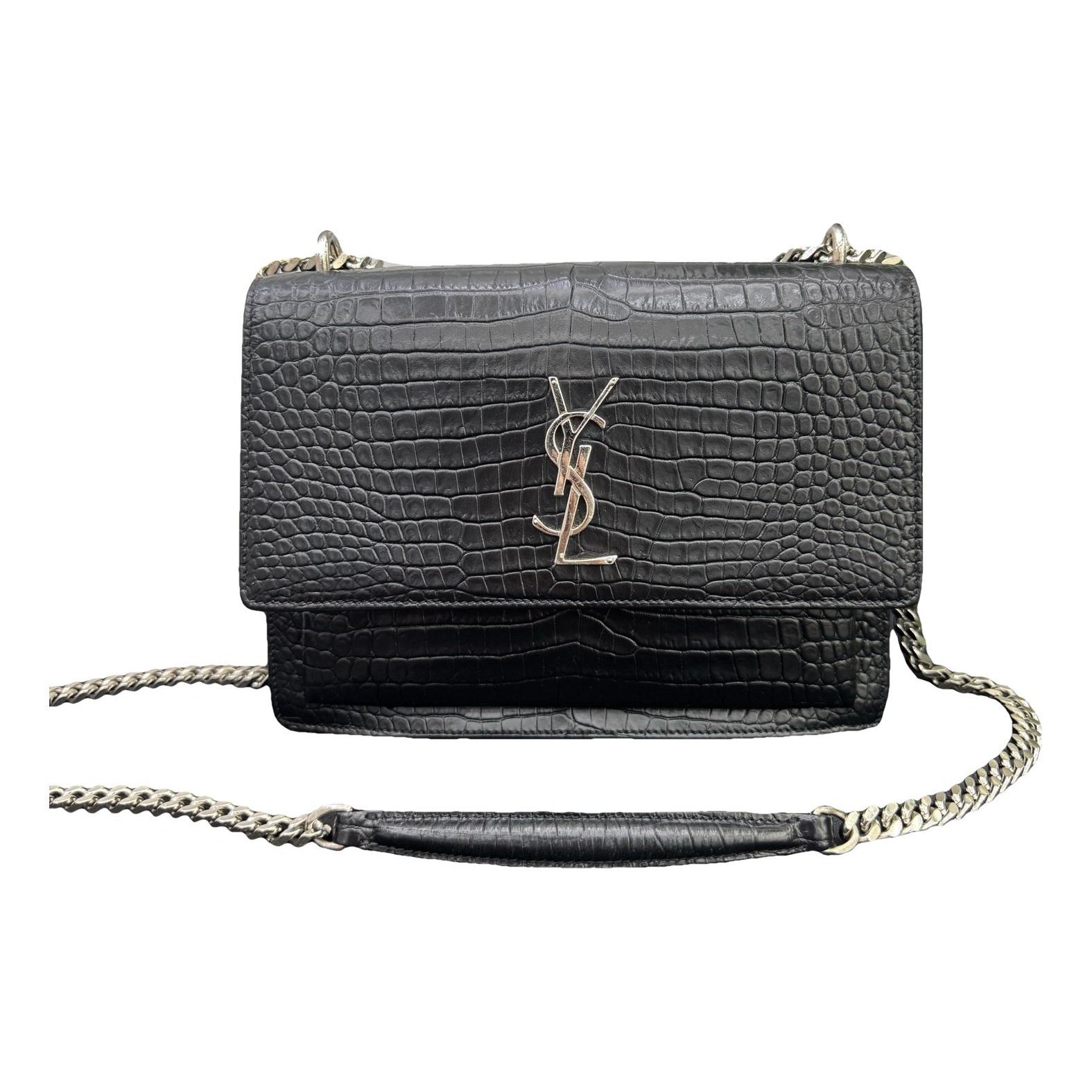 Sunset leather handbag