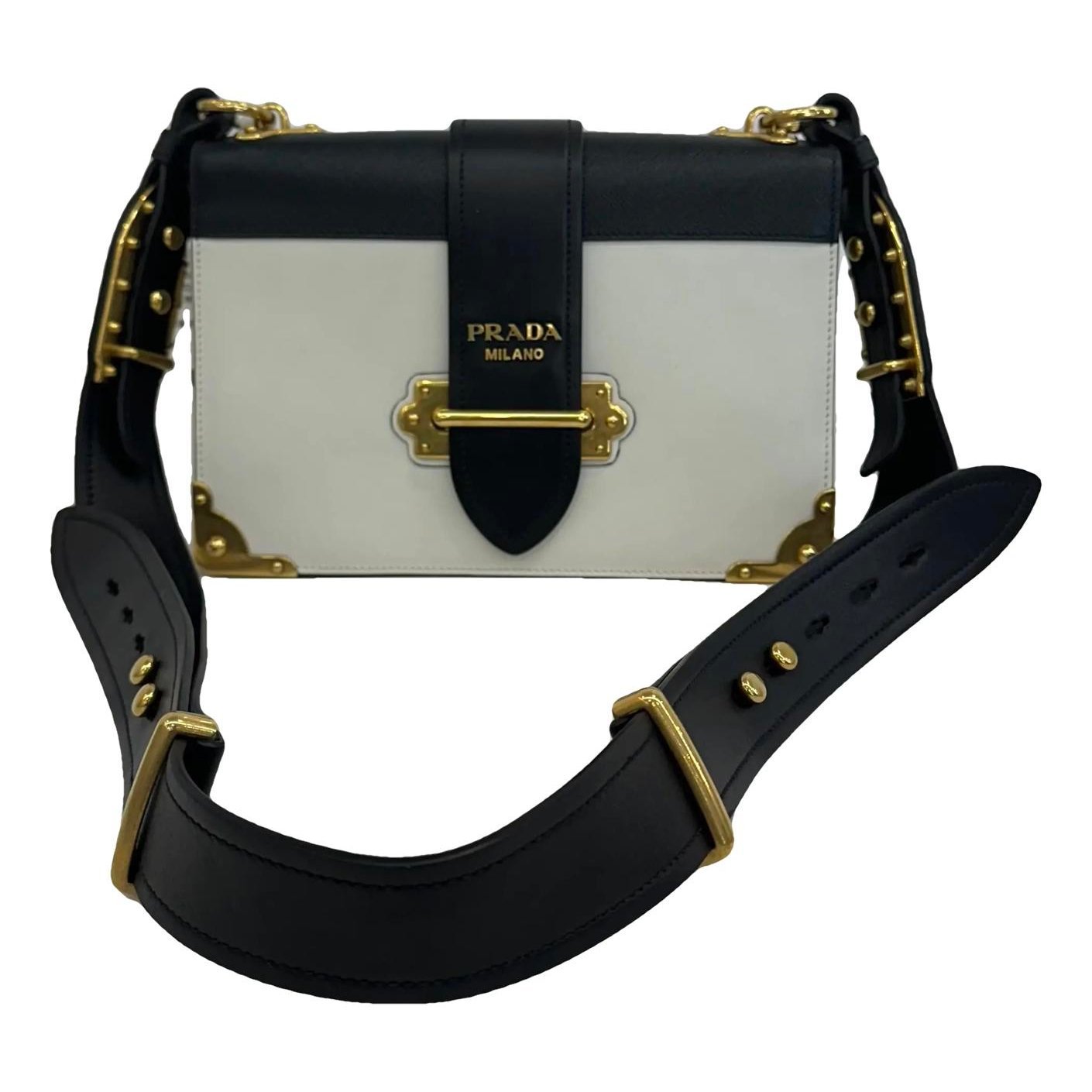 Cahier leather crossbody bag