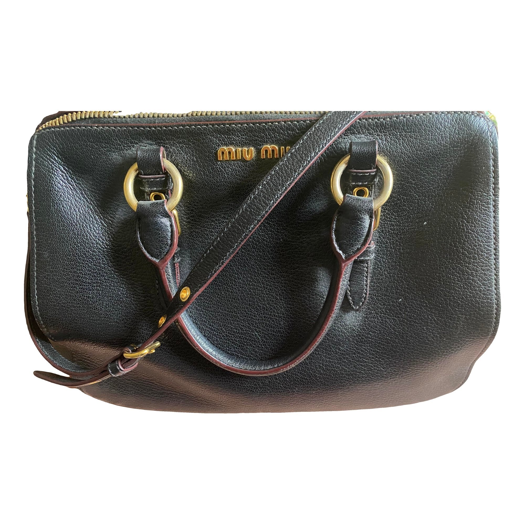 Vitello leather crossbody bag