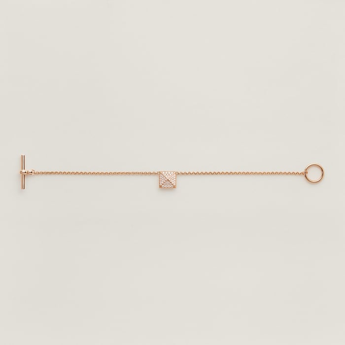 Sans Coloris Hermès Clou d'H Bracelet, Medium Model