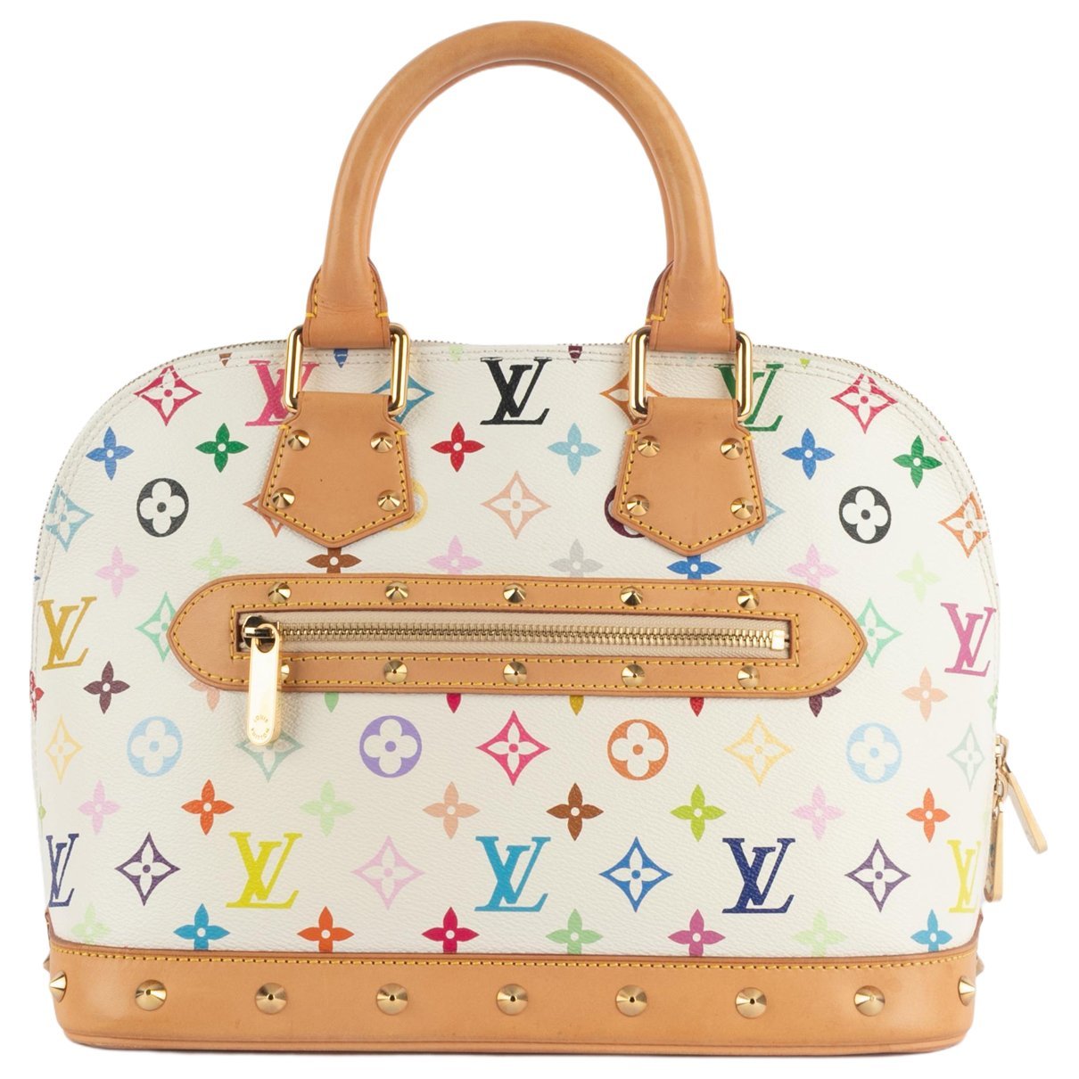 Alma leather handbag
