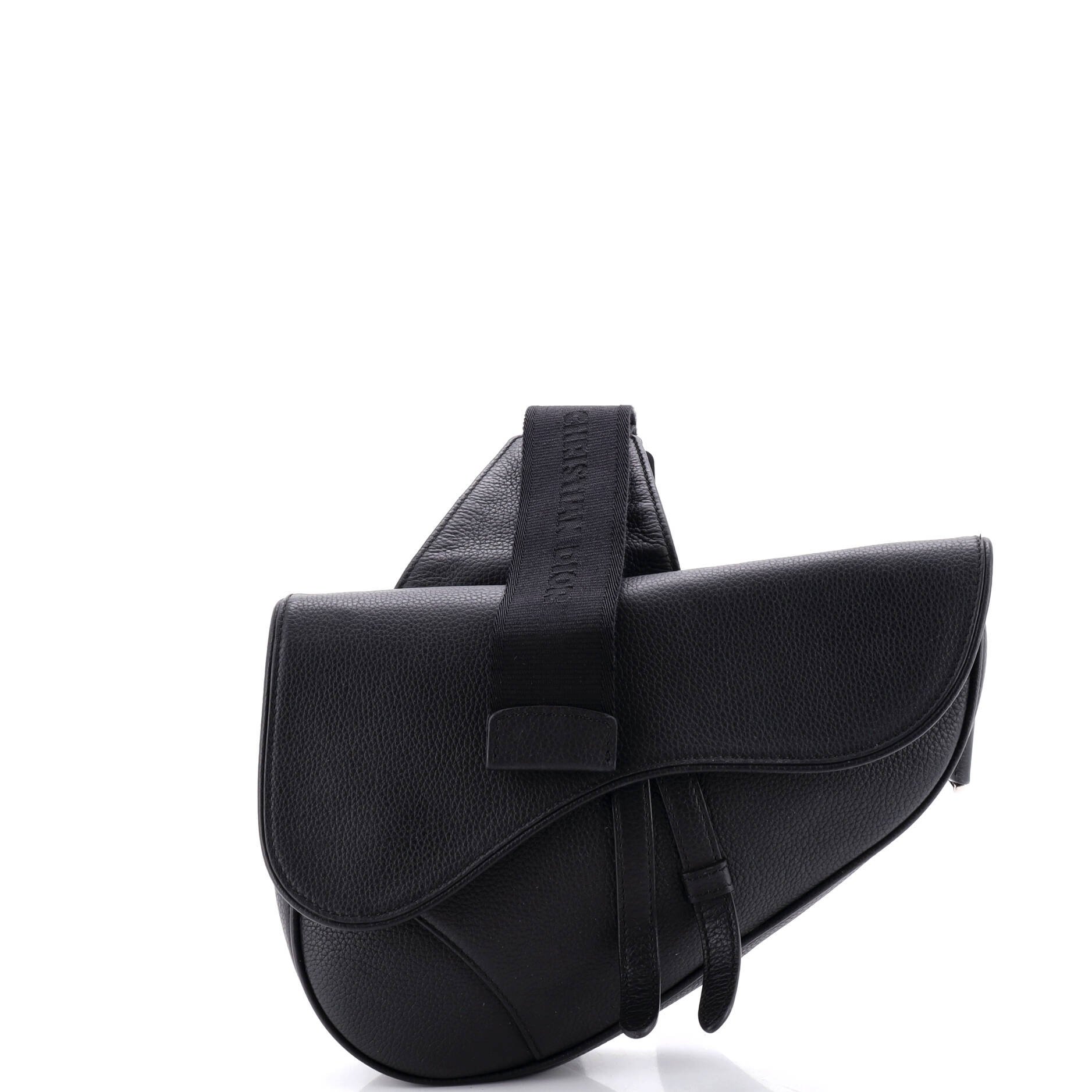 Saddle Crossbody Bag Leather Mini