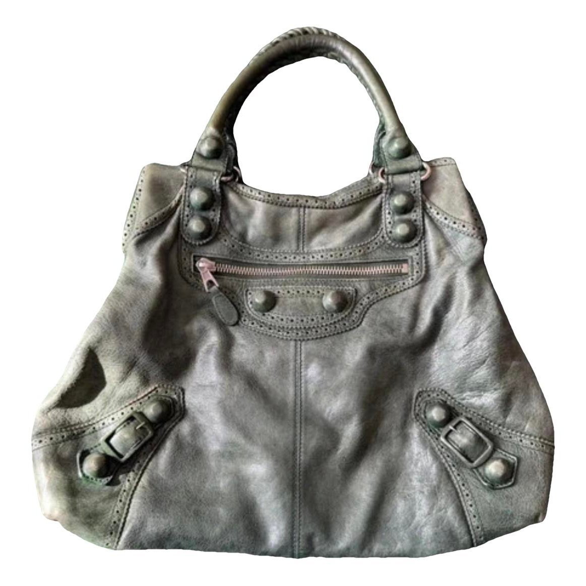 Leather handbag