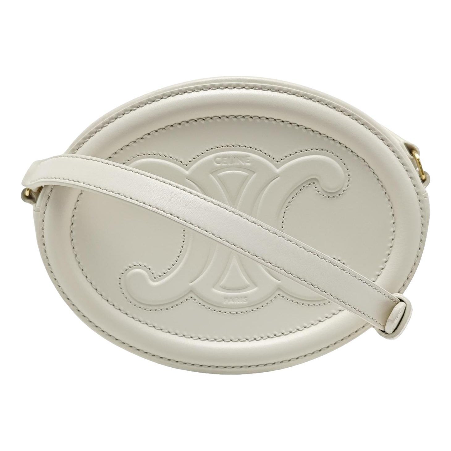 Triomphe leather handbag