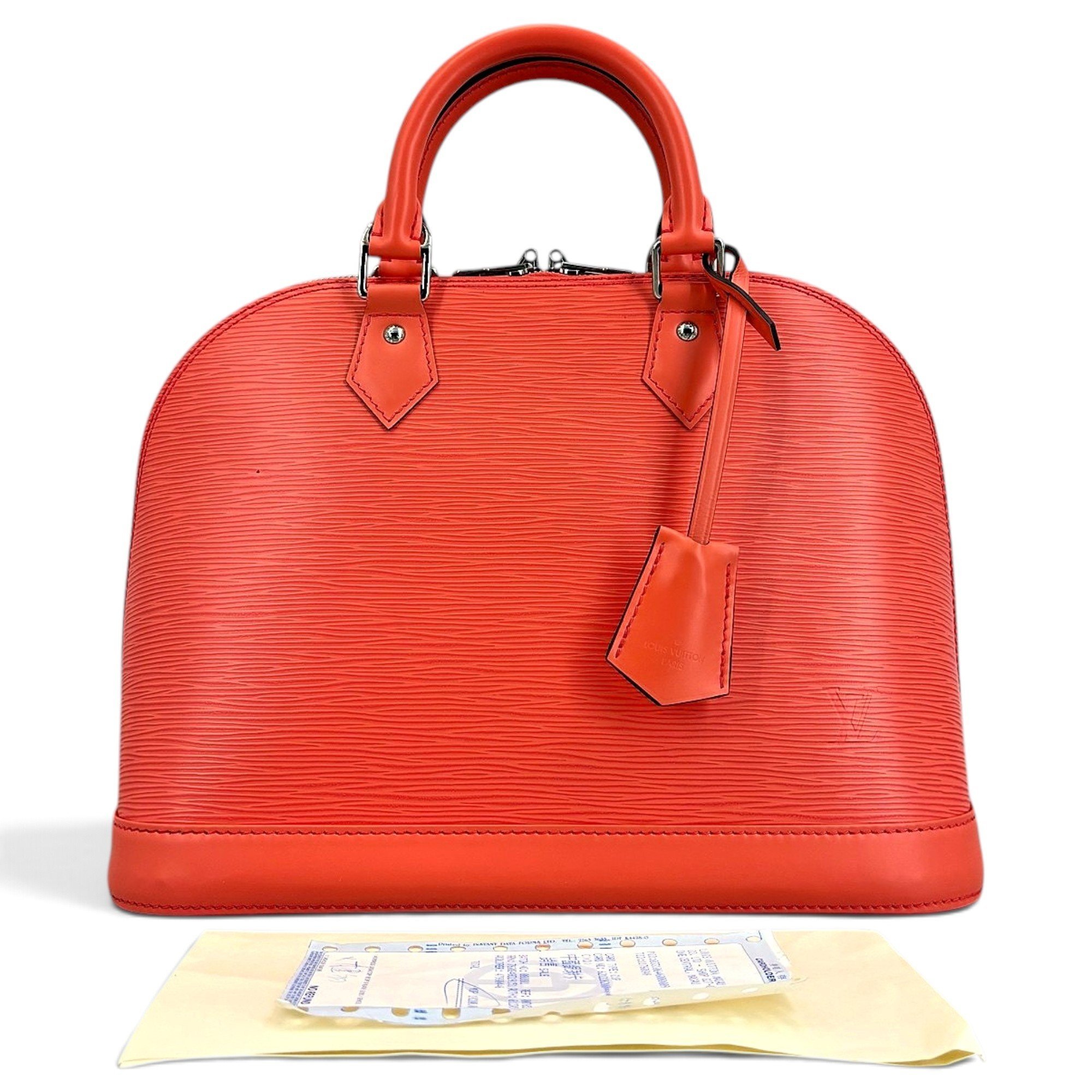 Alma leather handbag