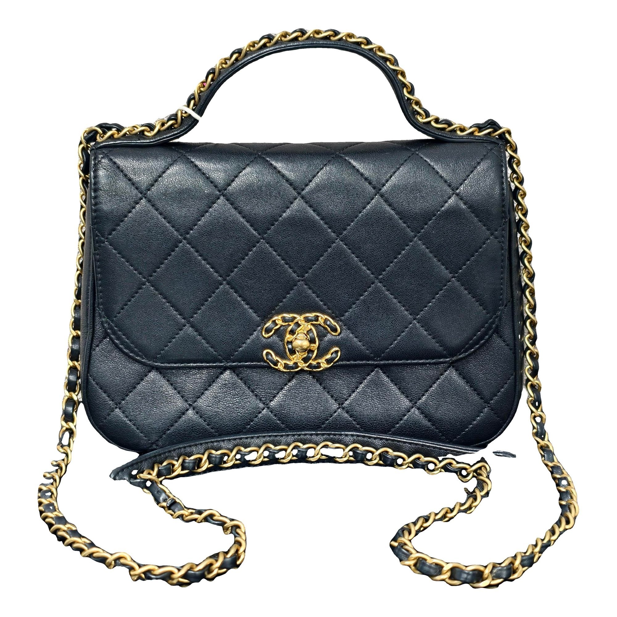 Chanel 19 leather handbag