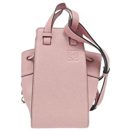 Hammock leather handbag
