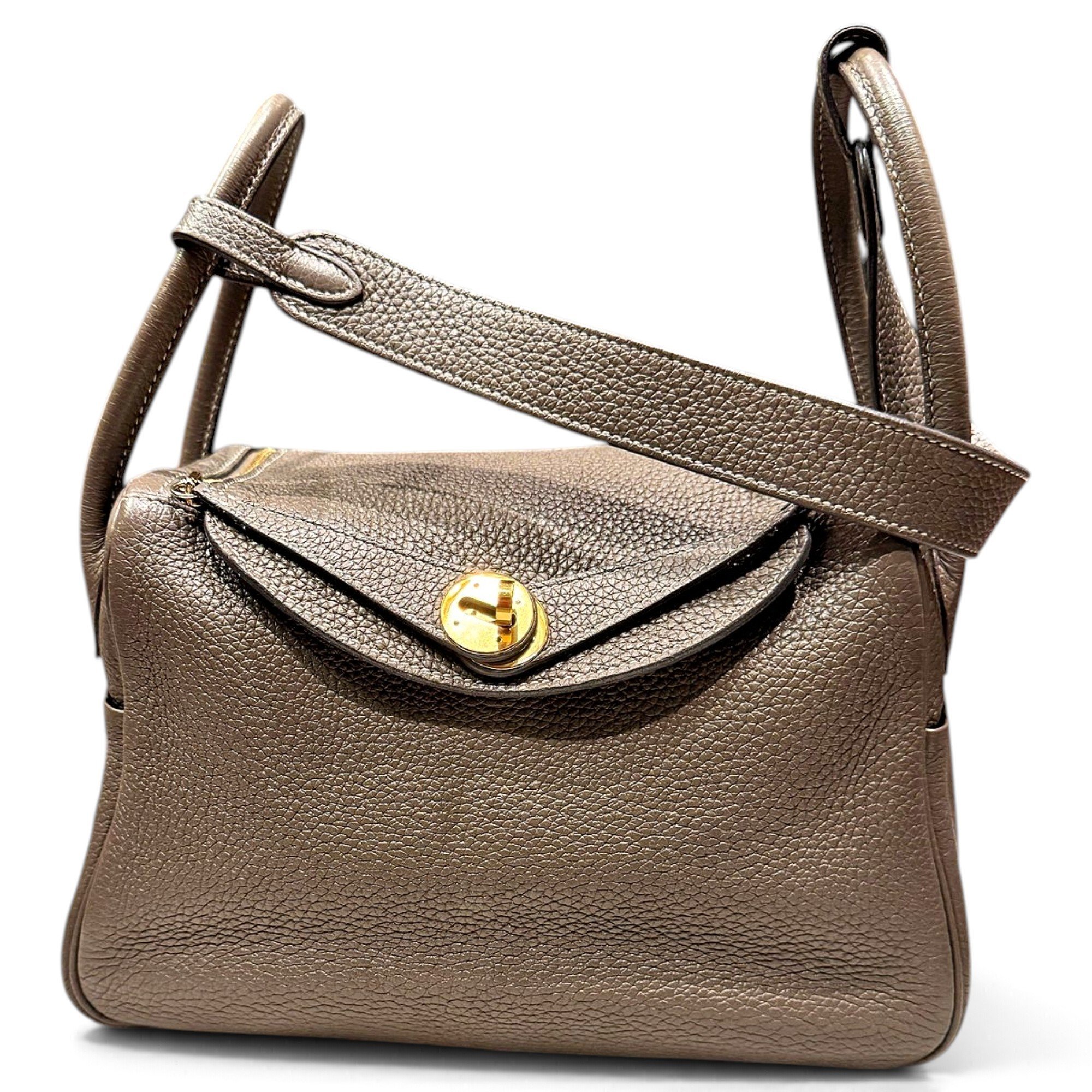 Lindy leather crossbody bag