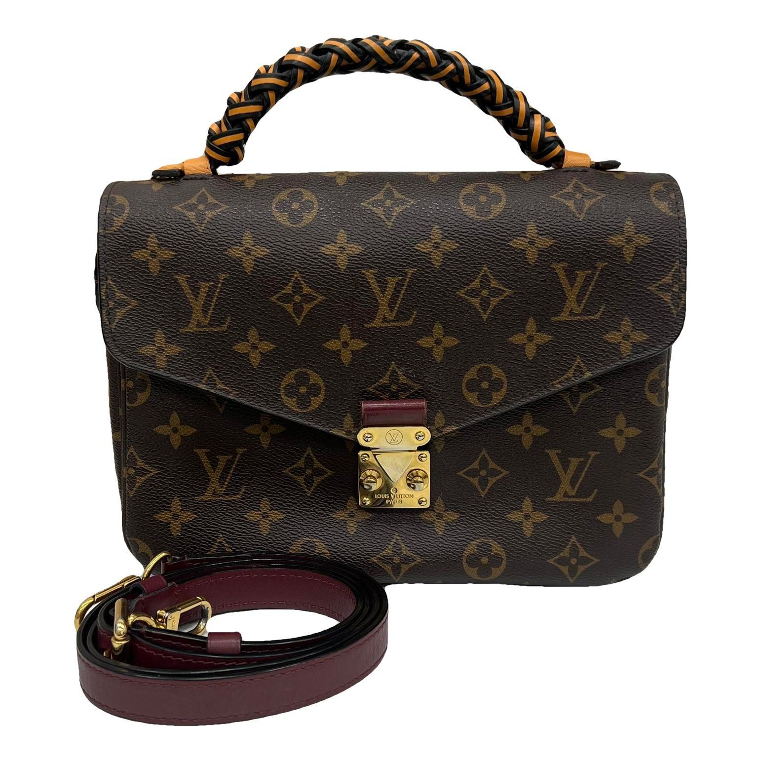 Metis leather handbag