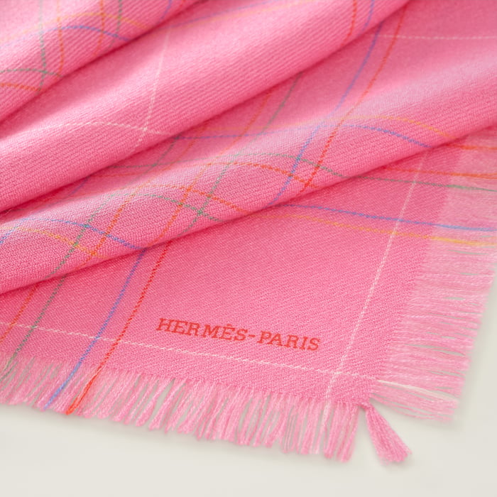 Rose Carreaux Scarf 80