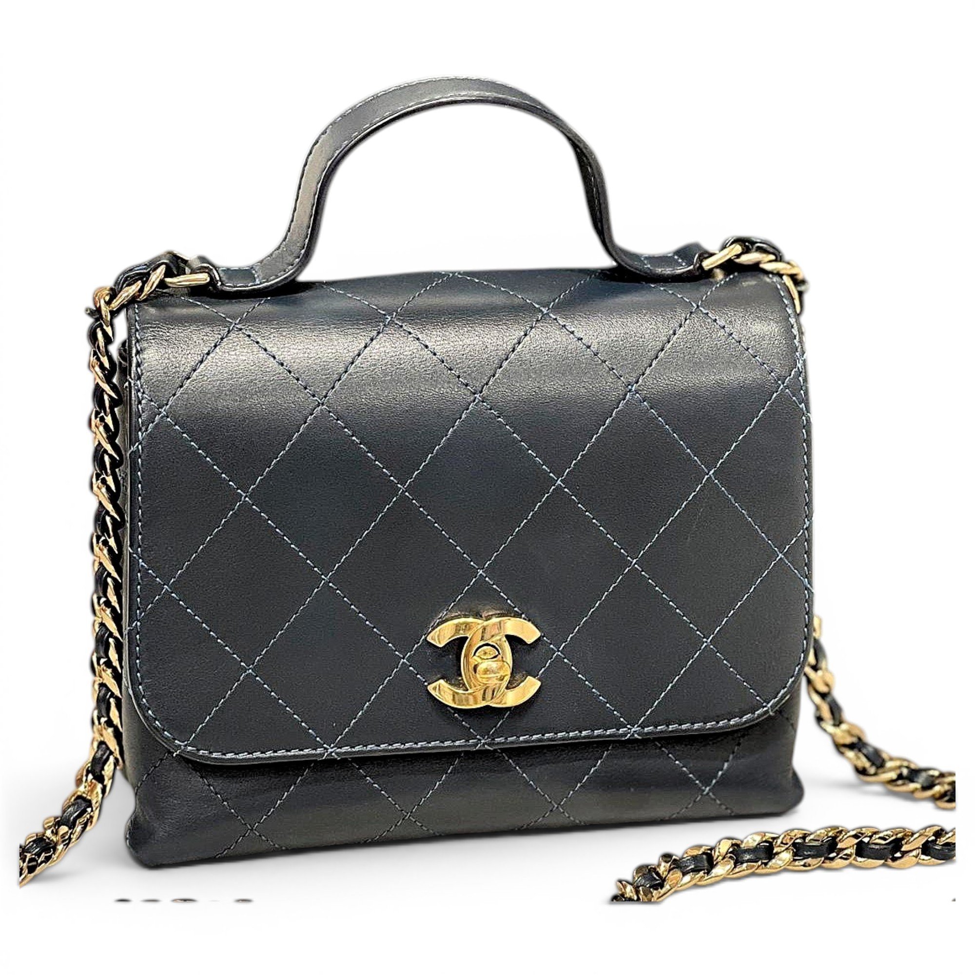 Business Affinity leather handbag