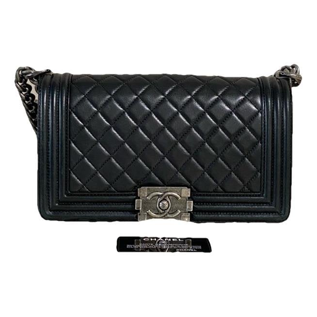 Boy leather crossbody bag