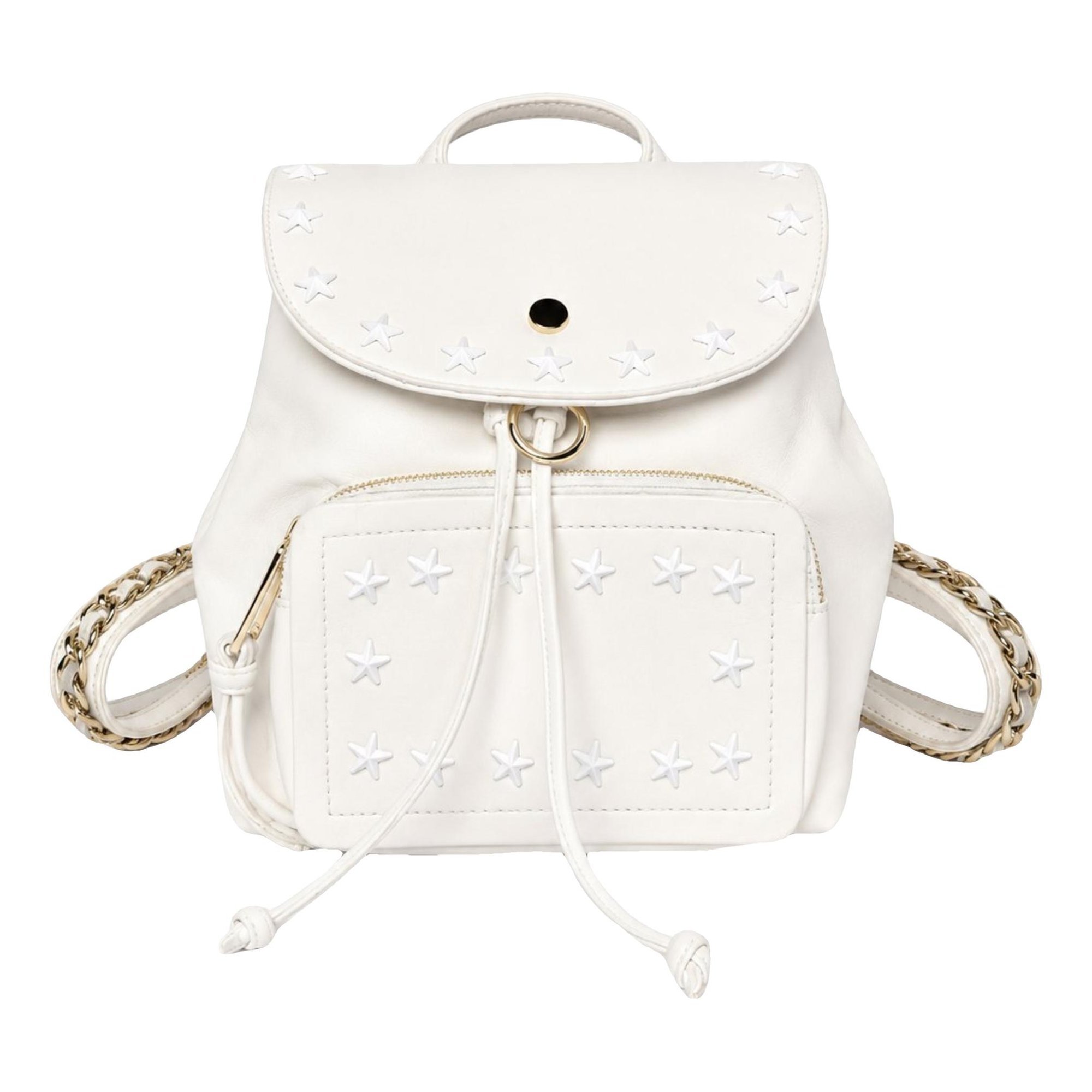 Leather backpack