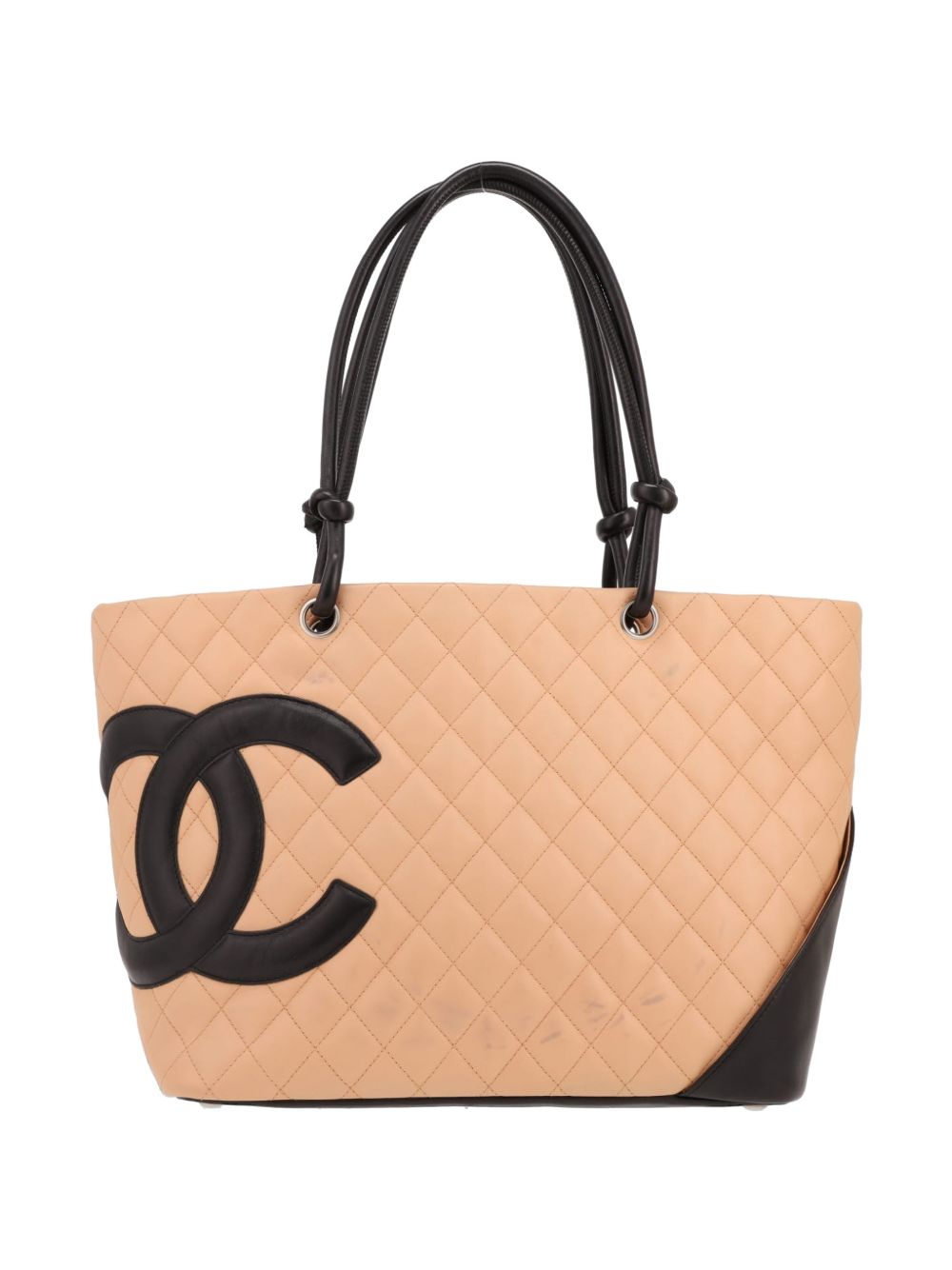 2004 Cambon quilted leather tote bag