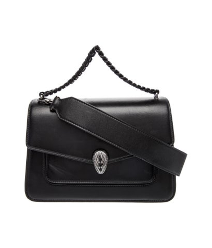 Bvlgari Leather Serpenti Maxi Chain