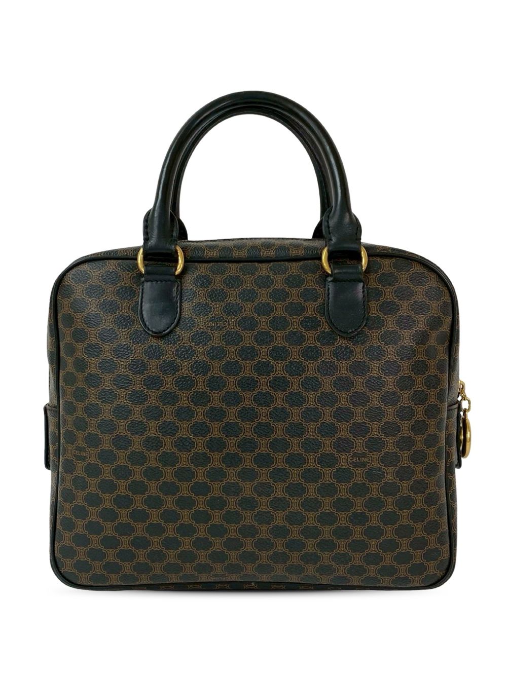 Celine 1996 Macadam Coated Canvas Blason handbag