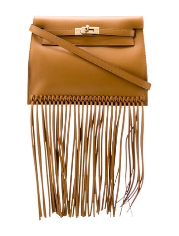 Hermes 2023 Swift Kelly Danse Anate Fringe Bag