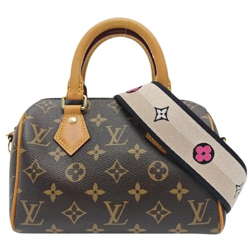Nano Speedy / Mini HL leather handbag