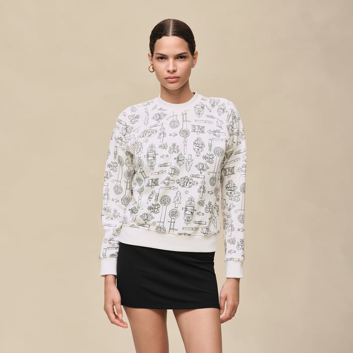 Blanc Cassé "Ferronnerie Remix" Sweatshirt
