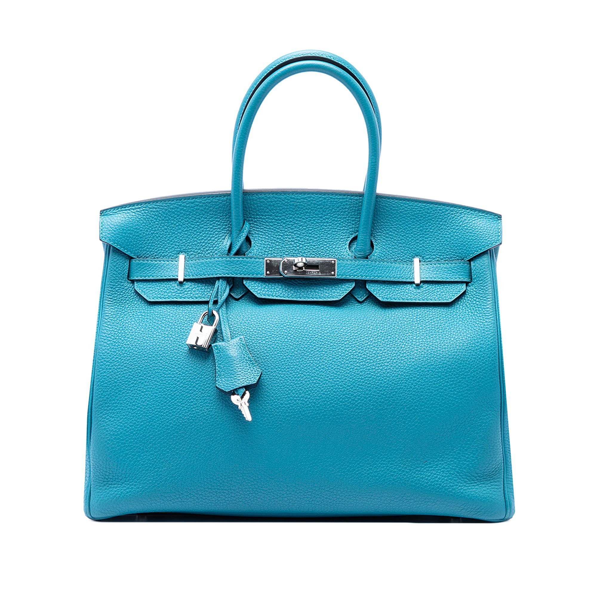 Birkin 35 leather handbag
