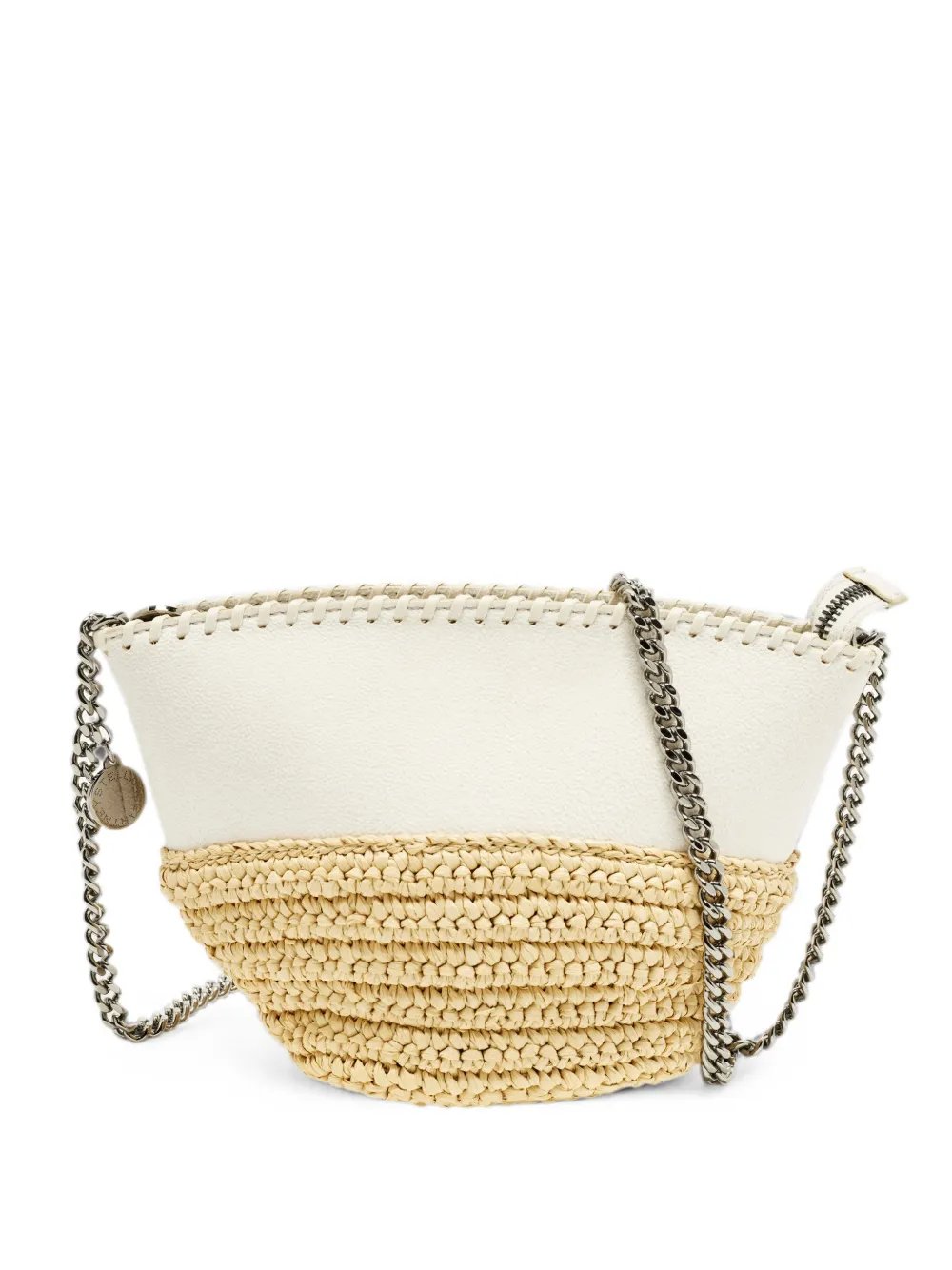 Stella McCartney Falabella woven bucket bag