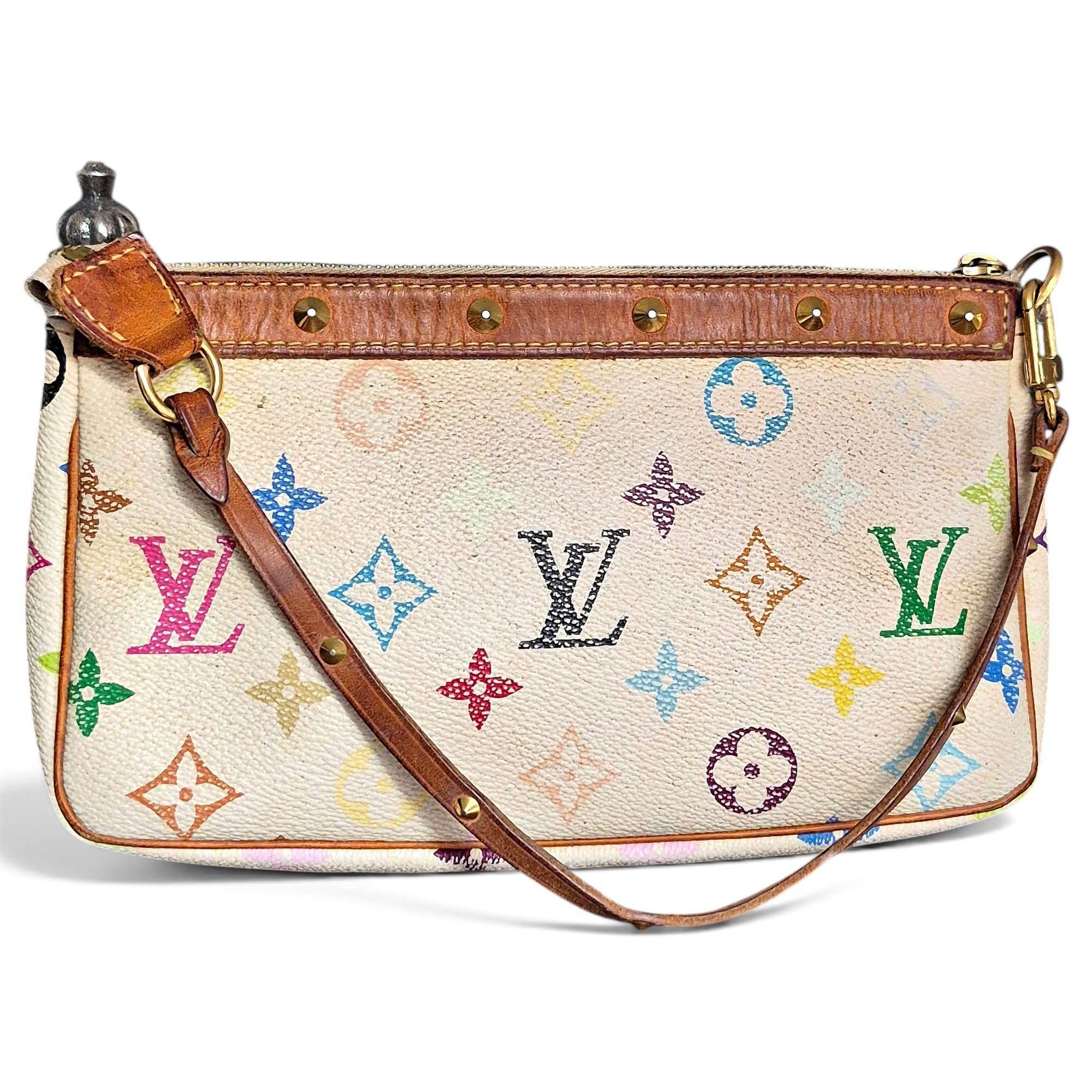 Pochette Accessoire leather handbag