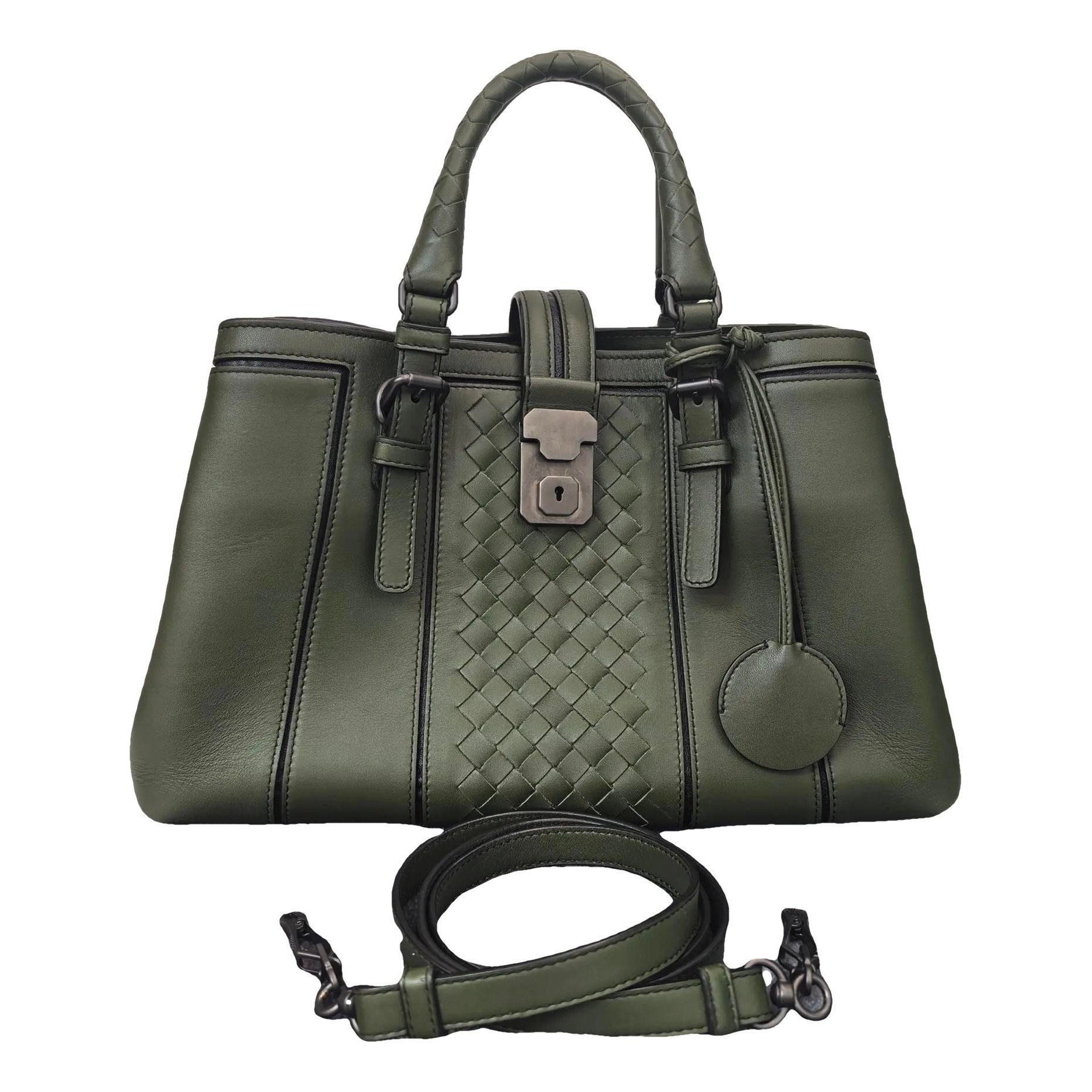 Roma leather handbag