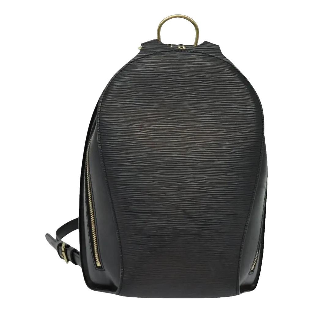Leather backpack