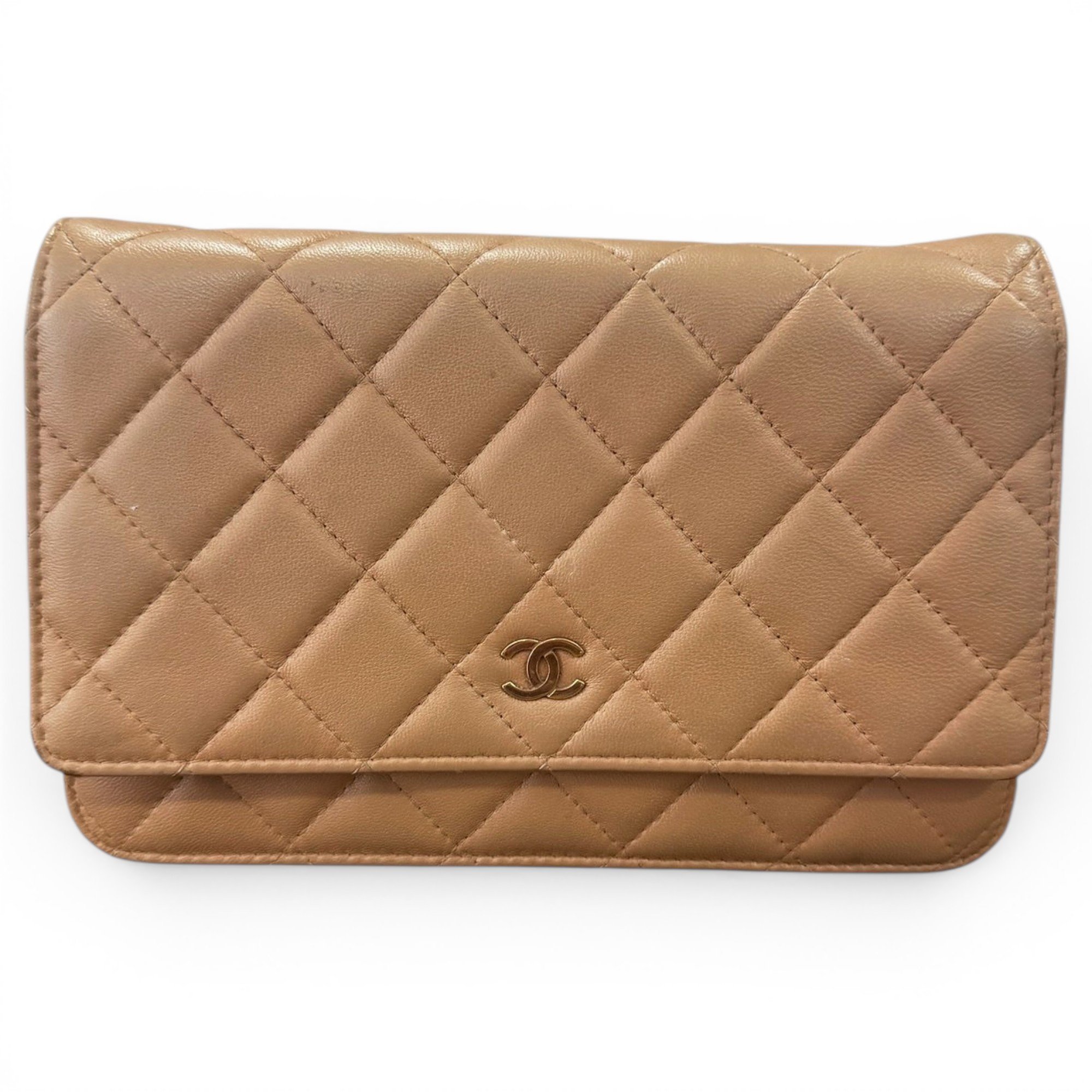 Wallet On Chain Timeless/Classique leather crossbody bag