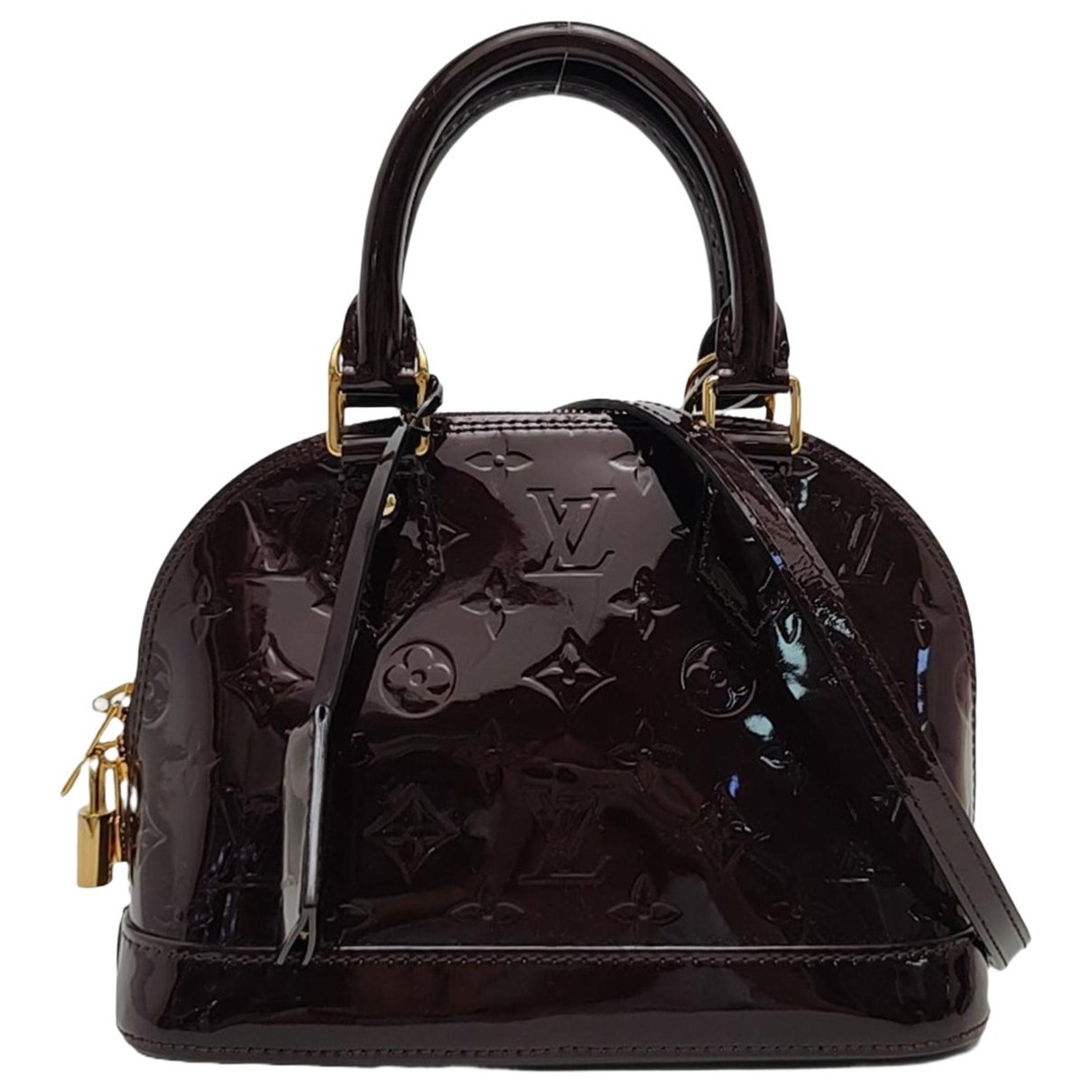 Alma BB patent leather handbag