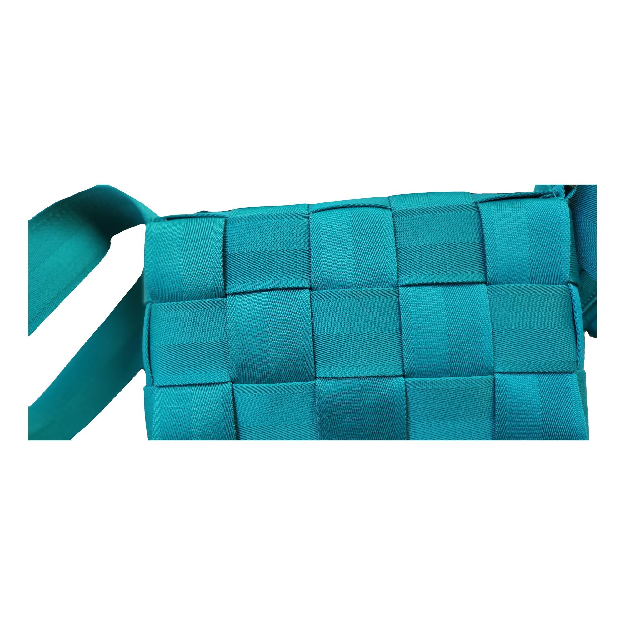 Cassette leather handbag