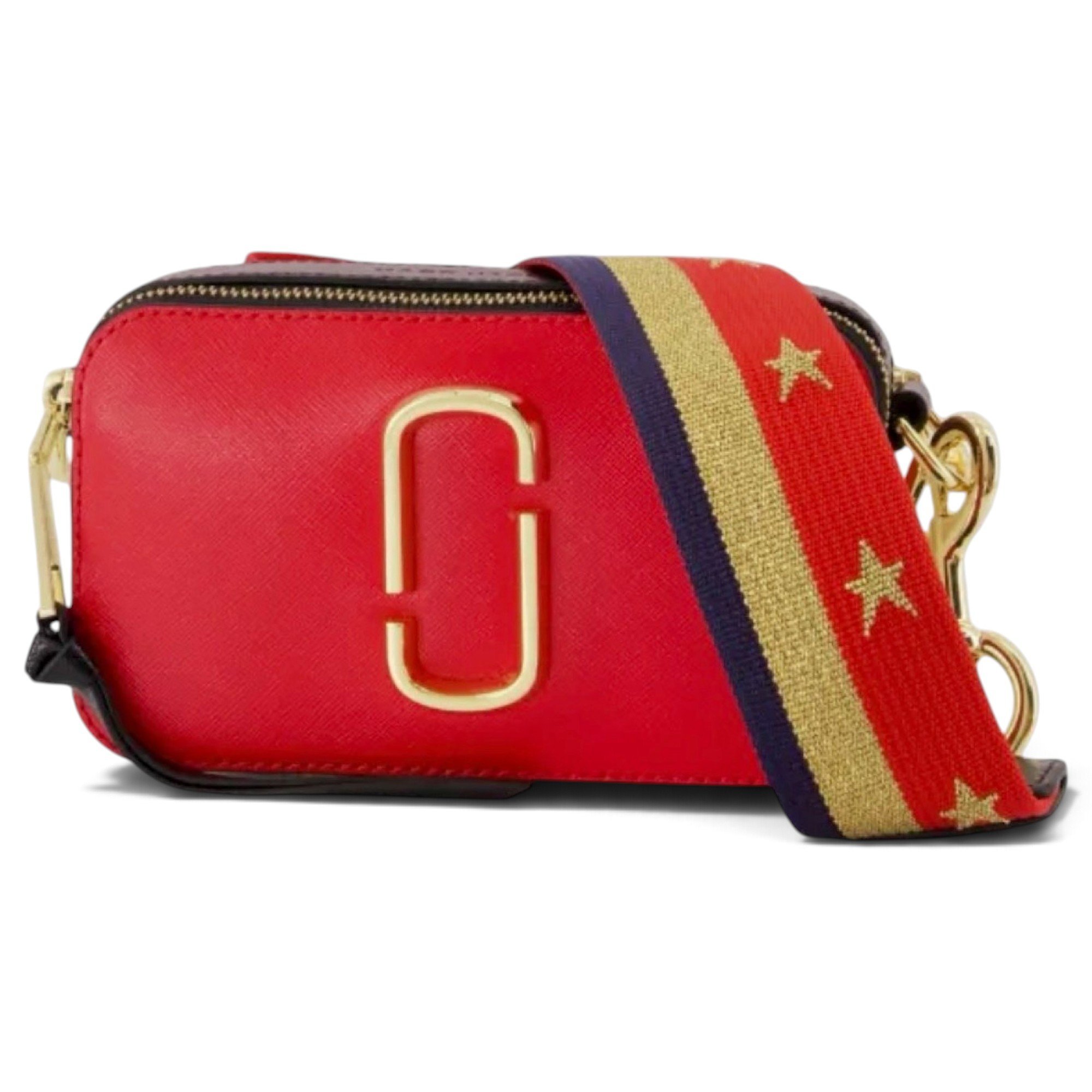 Snapshot leather crossbody bag