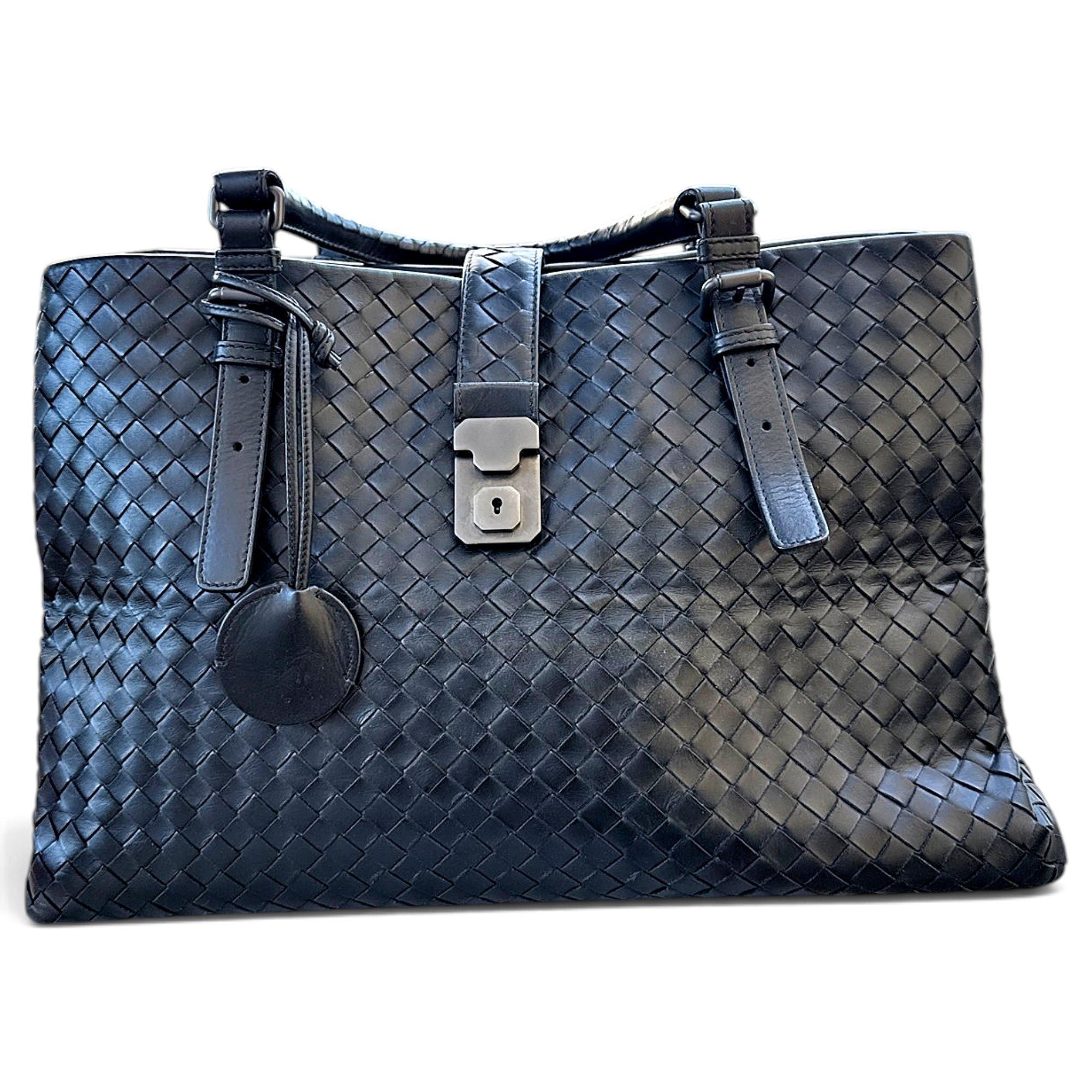 Roma leather tote