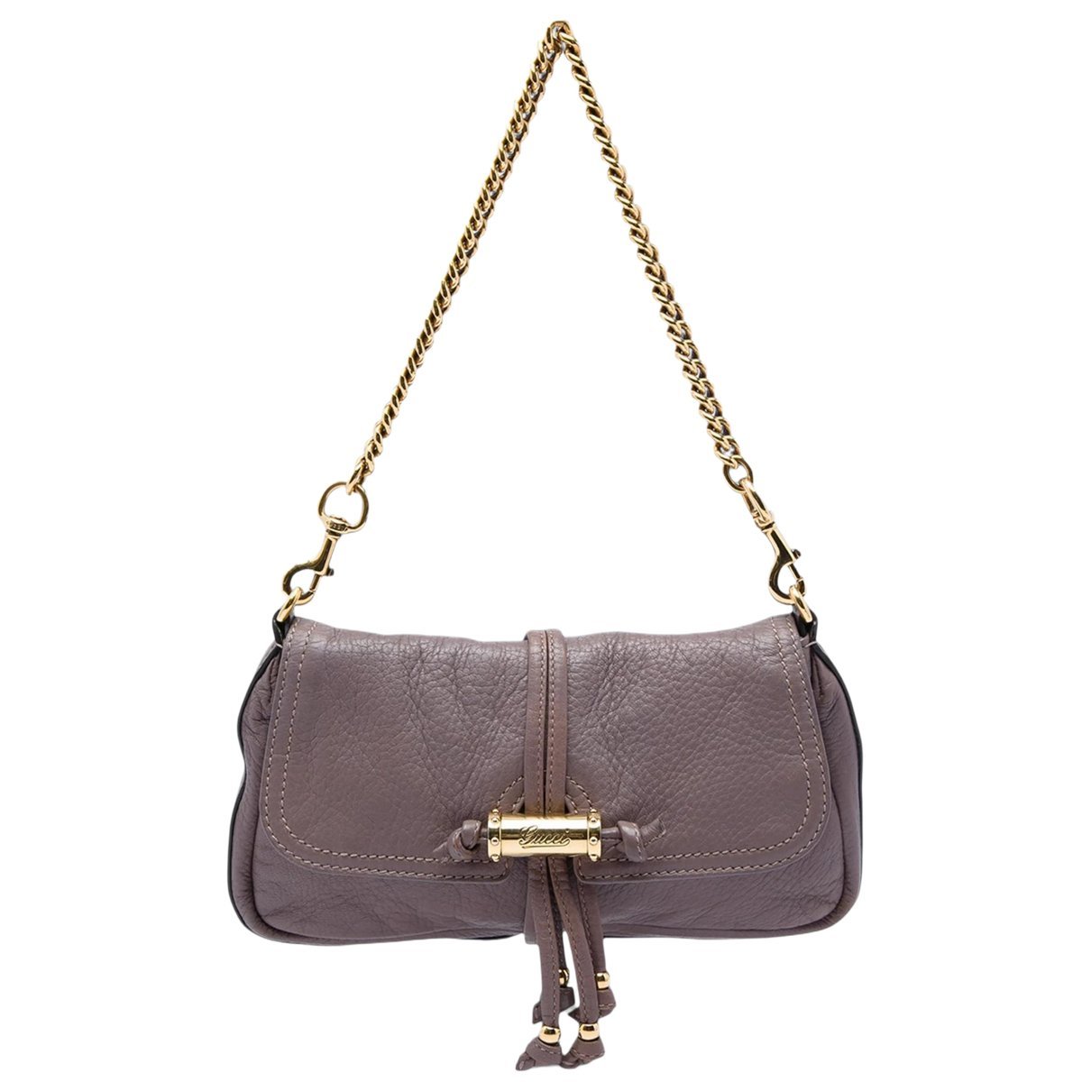 Bamboo leather handbag