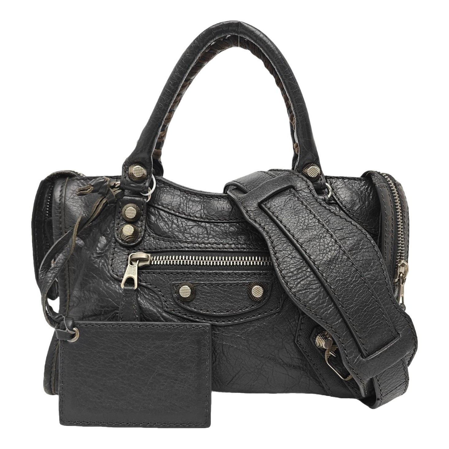 Leather handbag
