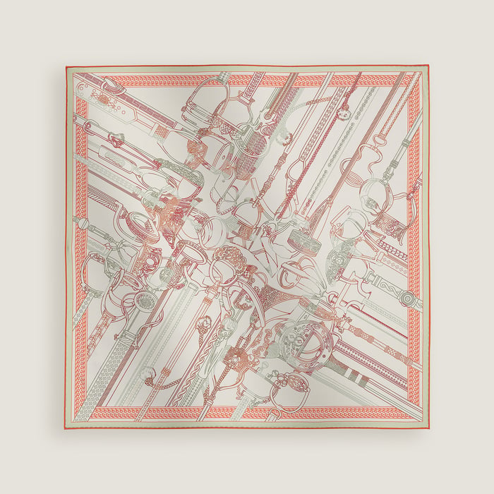 Concours d'Etriers Remix Double Face Scarf 70
