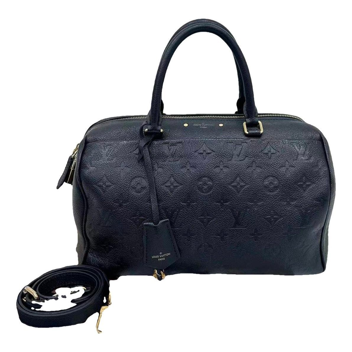 Speedy leather handbag