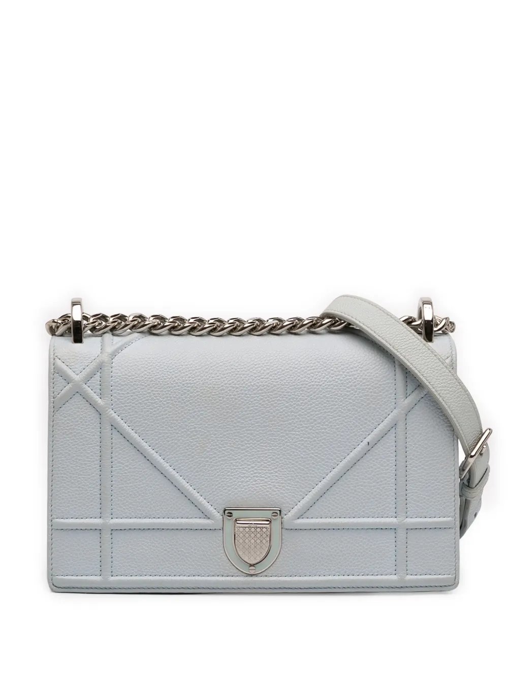 2016 Small Grained Calfskin Diorama Flap crossbody bag