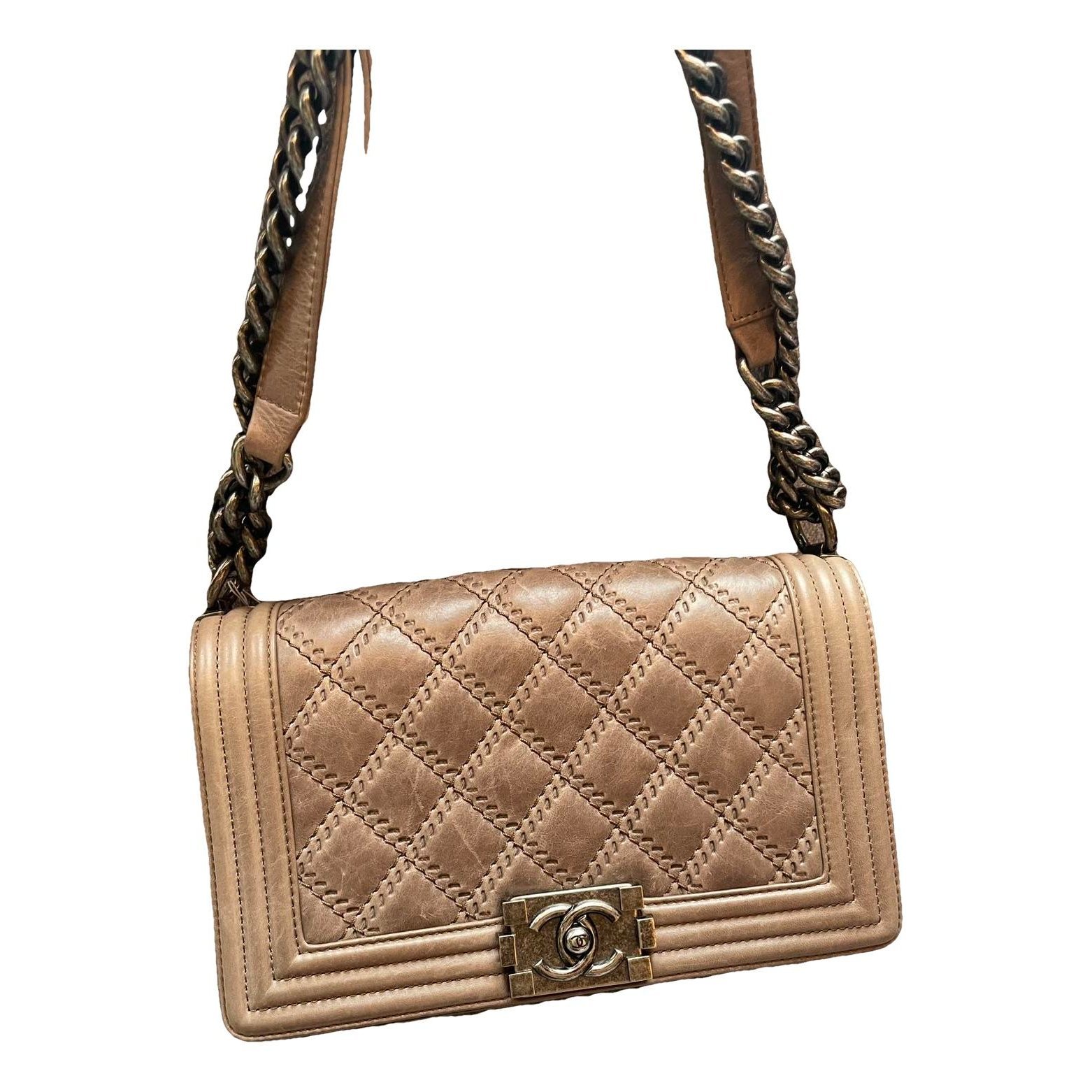 Boy leather crossbody bag