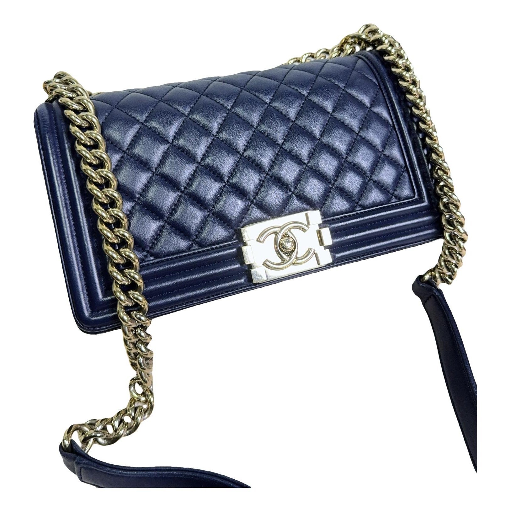 Chanel Boy leather crossbody bag