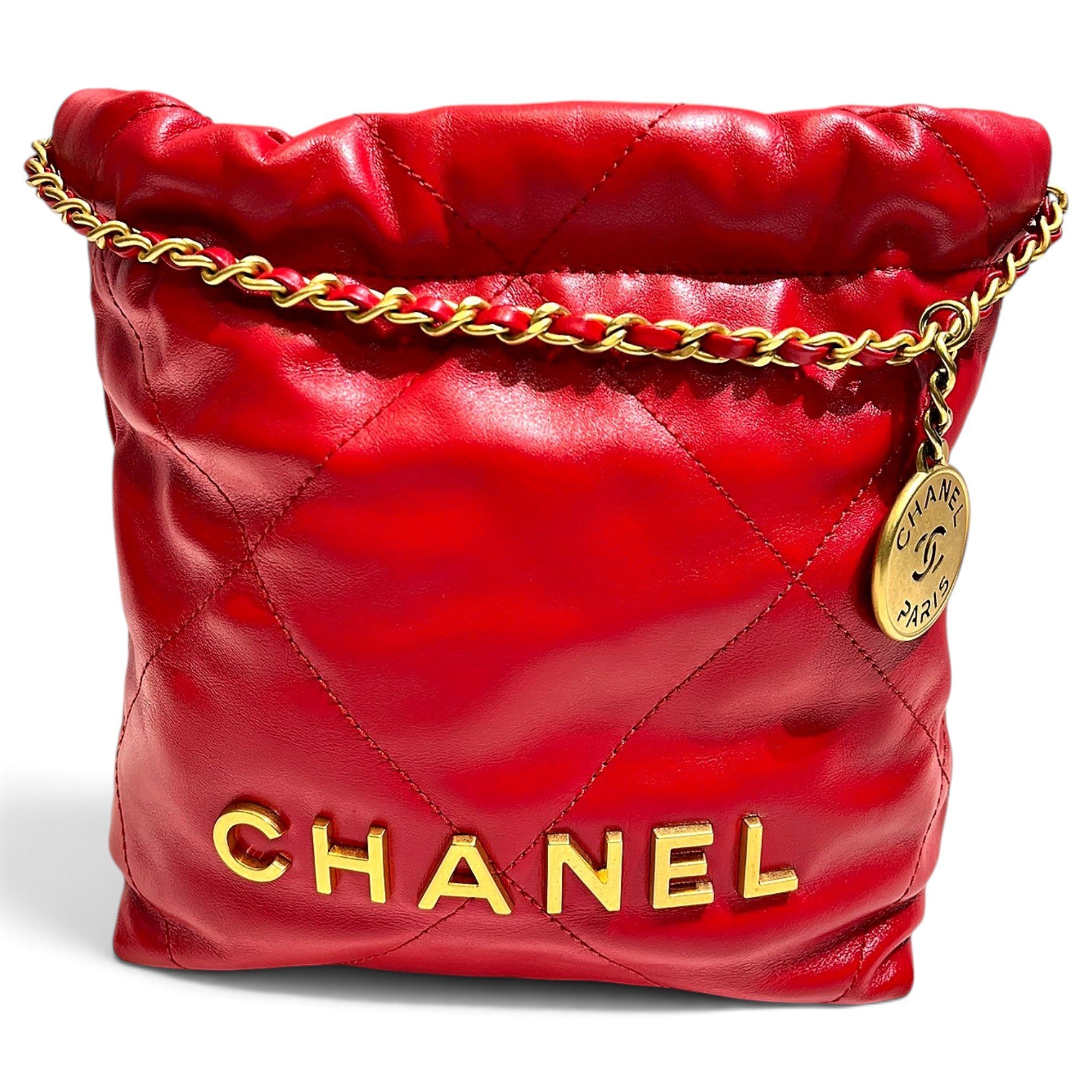 Chanel 22 leather bag