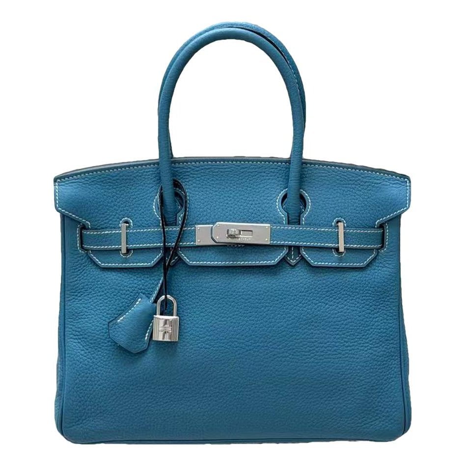 Birkin 30 leather handbag