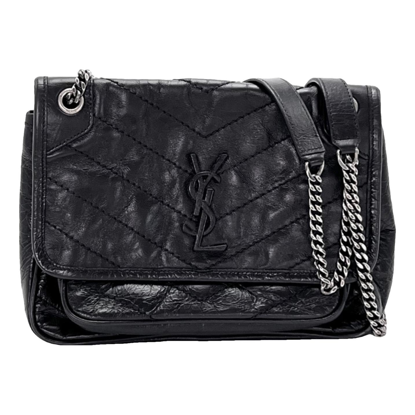 Niki leather crossbody bag