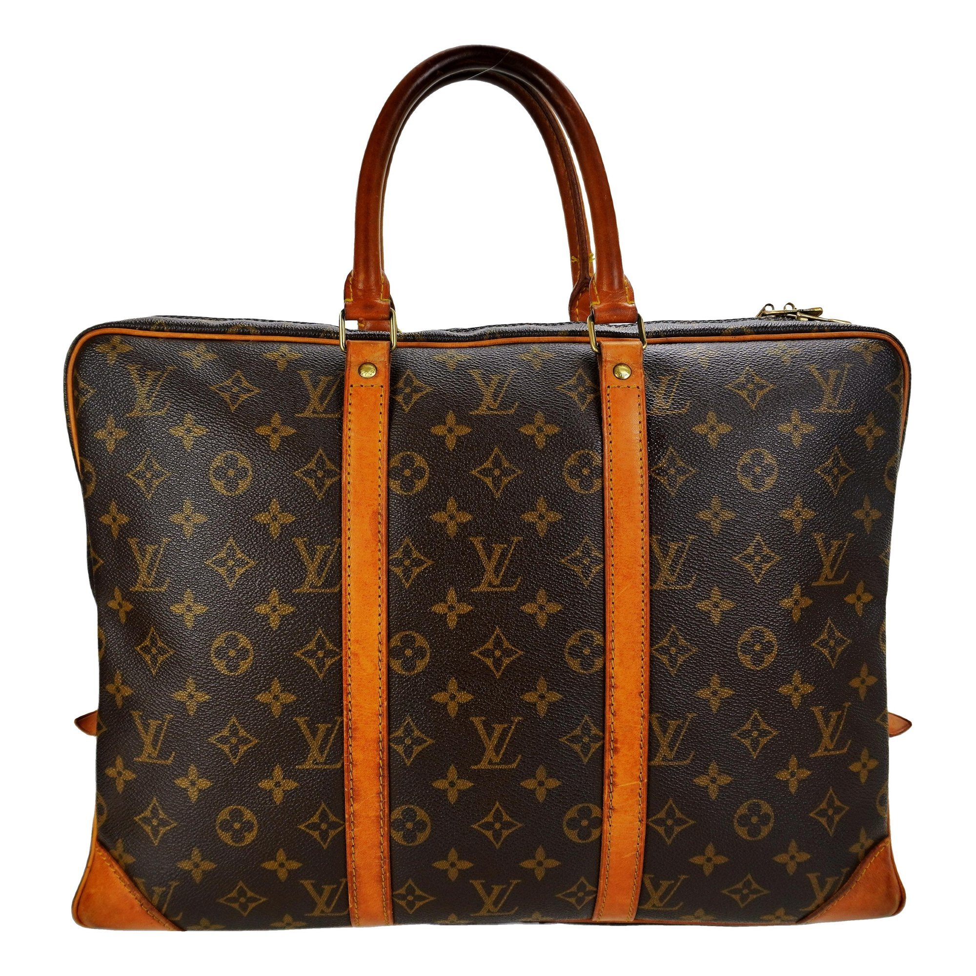 Porte Documents Voyage leather satchel