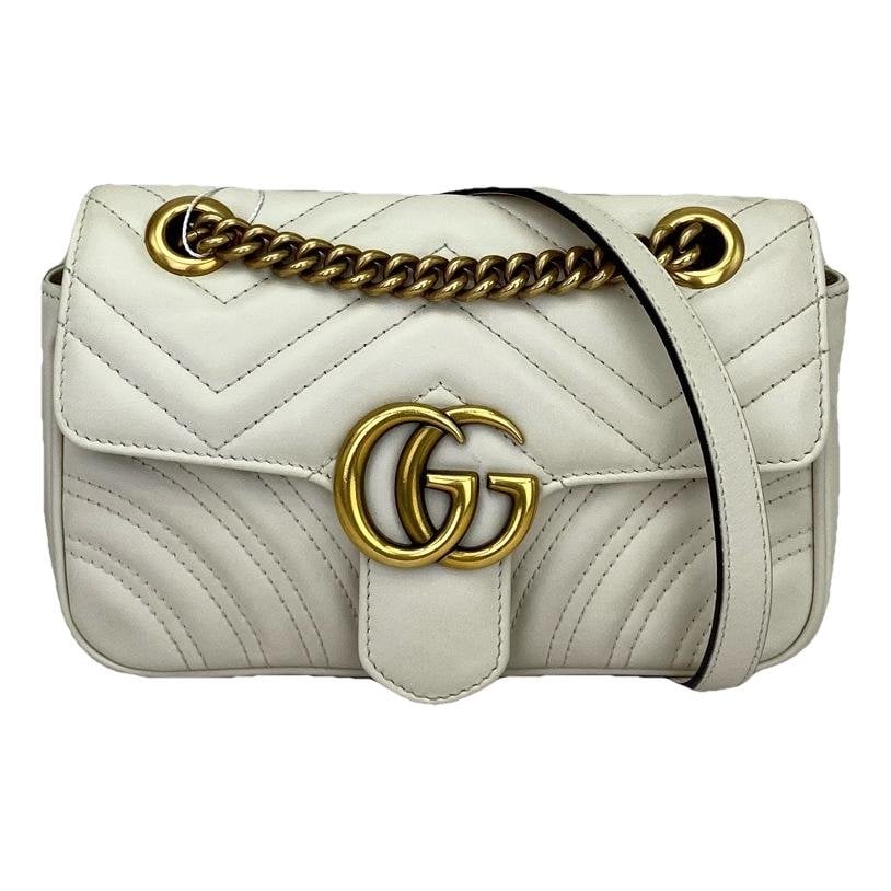 GG Marmont Flap leather handbag