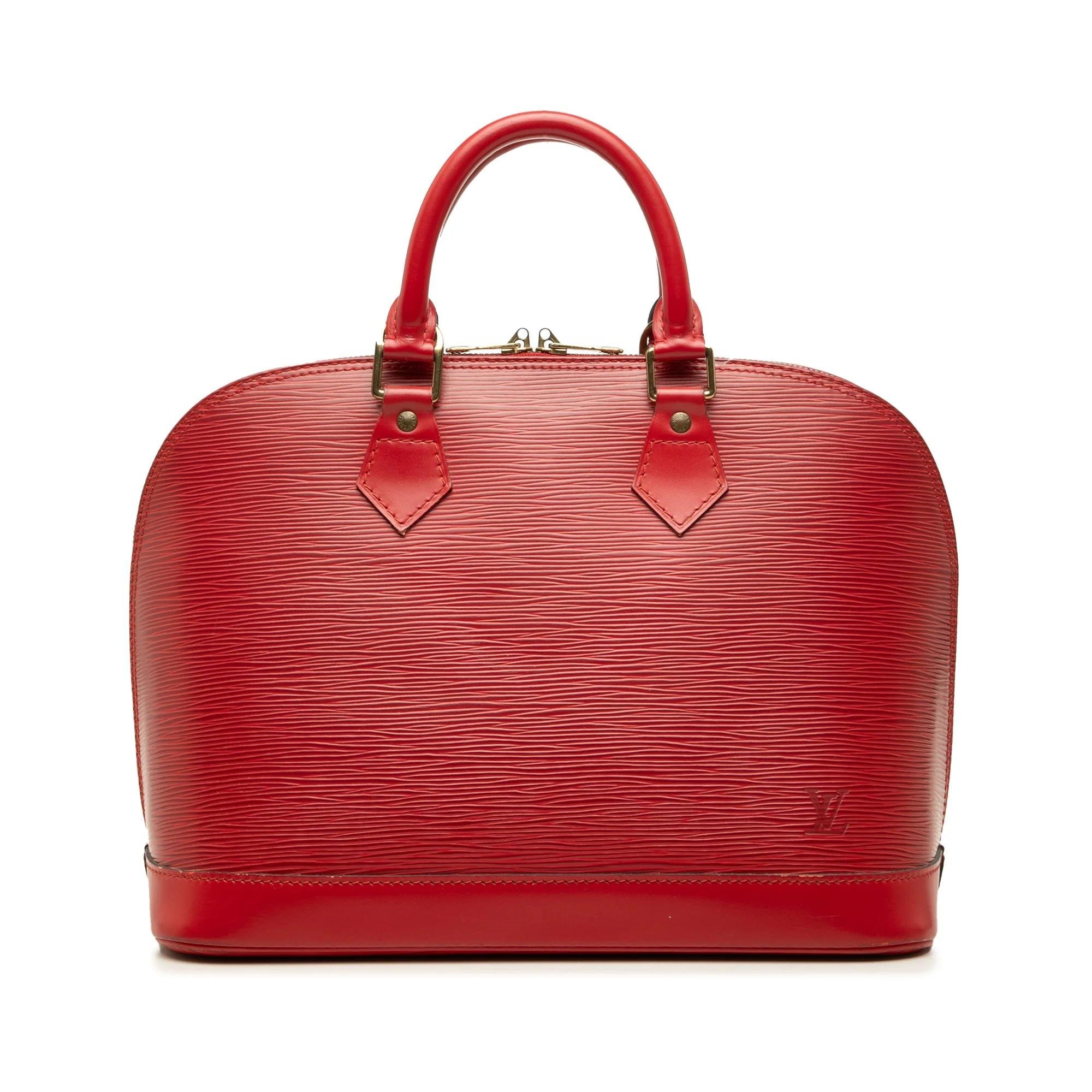 Alma leather handbag