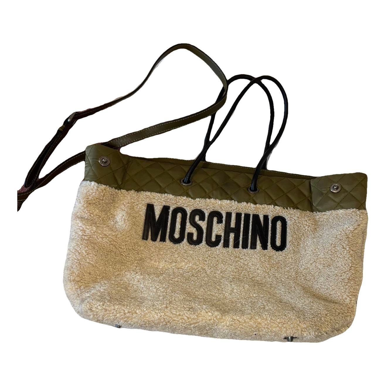 Moschino Wool tote