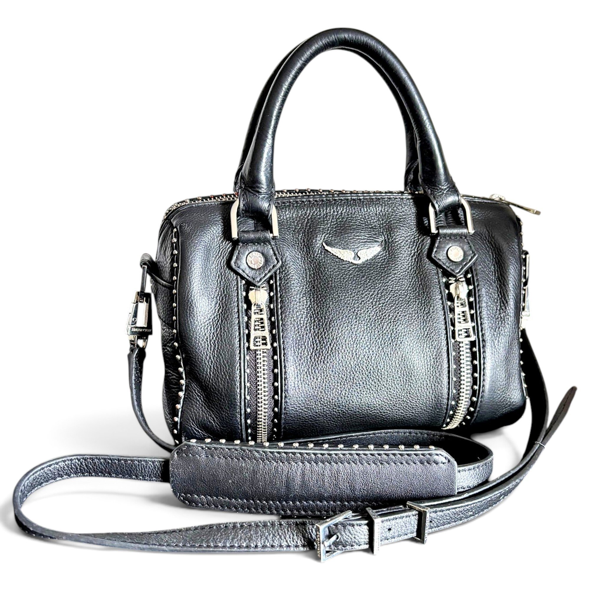 Sunny leather crossbody bag