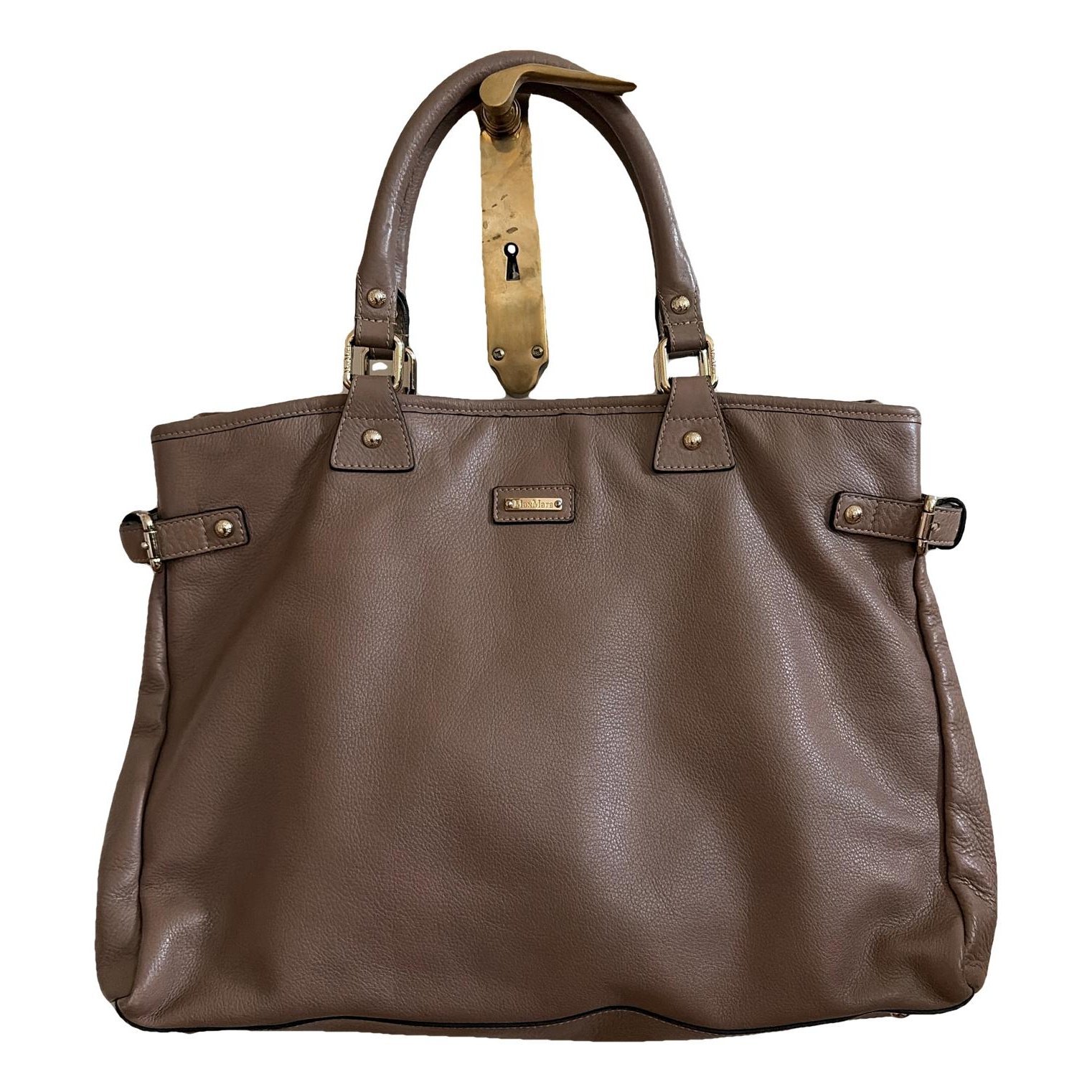 Leather handbag